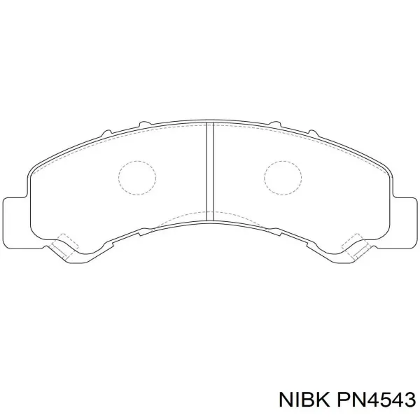 Задні гальмівні колодки 8982169210 Isuzu