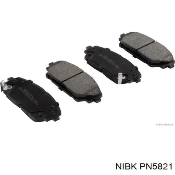 Передні тормозні колодки PN5821 Nibk