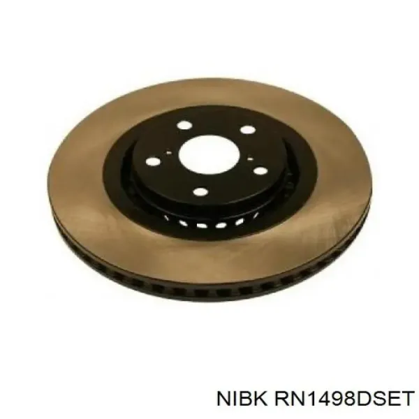 Гальмівні диски передні RN1498DSET Nibk