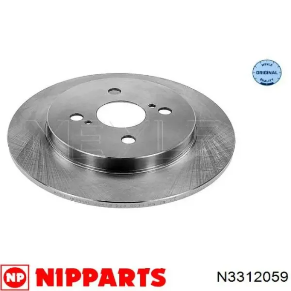 N3312059 Nipparts Дискові гальма