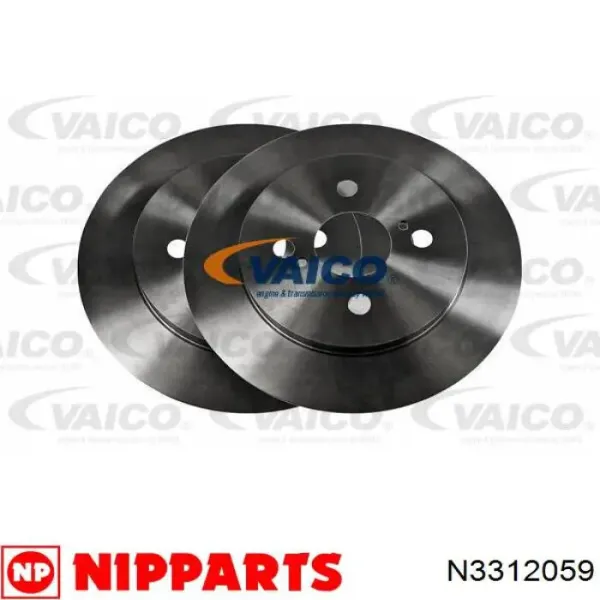 Задні дискові гальма Nipparts N3312059 ціна, від
