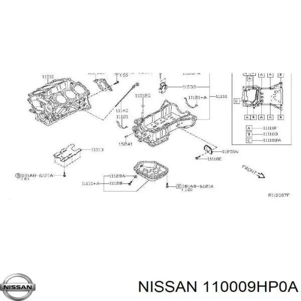  110009HP0A Nissan/Infiniti