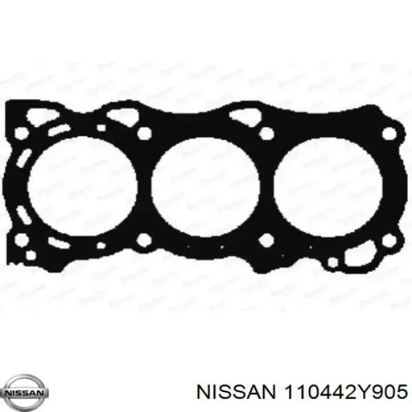 Прокладка головки блока циліндрів (ГБЦ), ліва HG719L NIPPON MOTORS