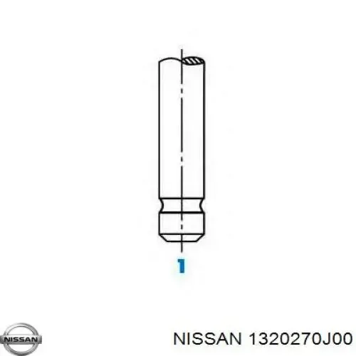 Клапан випускний NEV410EX NIPPON MOTORS