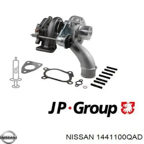 Турбіна 1441100QAD Nissan/Infiniti