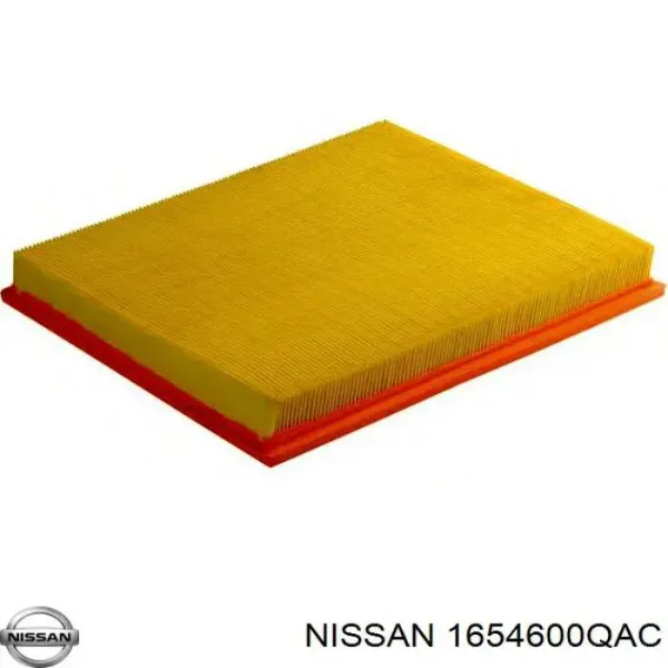 Повітряний фільтр 1654600QAC Nissan/Infiniti