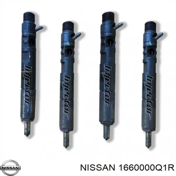 Паливні форсунки 1660000Q1R Nissan/Infiniti