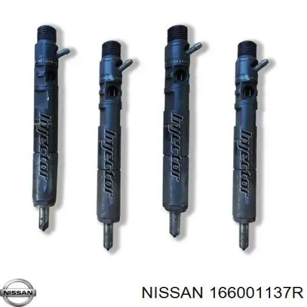 Паливні форсунки 166001137R Nissan/Infiniti