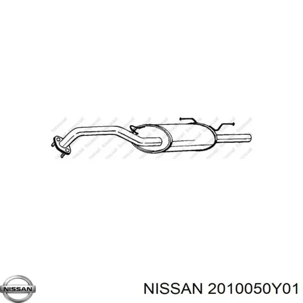 Вихлопна труба на Nissan Sunny III N14