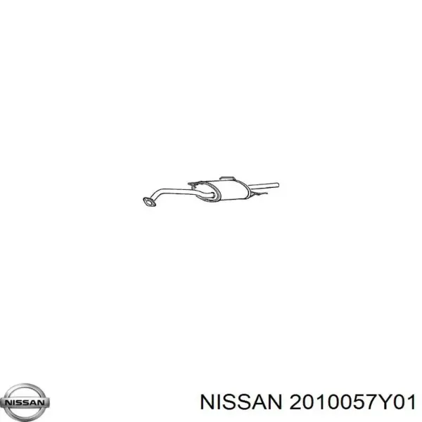 Глушник задній Nissan Sunny III седан (N14) (1990 - 1995) ціна, від