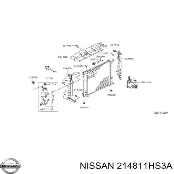  214811HS3A Nissan/Infiniti