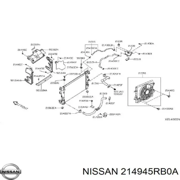  214945RB0A Nissan/Infiniti