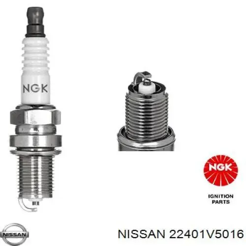 Свічки запалювання 22401V5016 Nissan/Infiniti