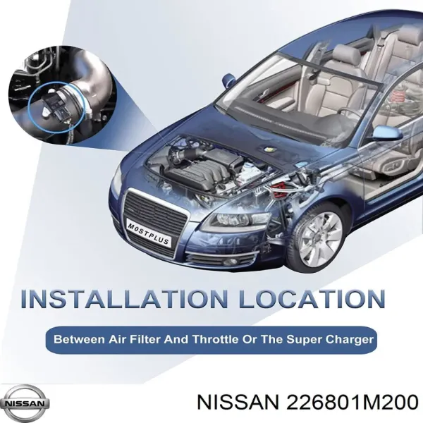 Витратомір повітря Nissan Sunny III