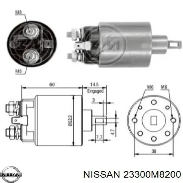Стартер 23300M8200 Nissan/Infiniti