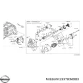 Щітка стартера Nissan Tiida C11X