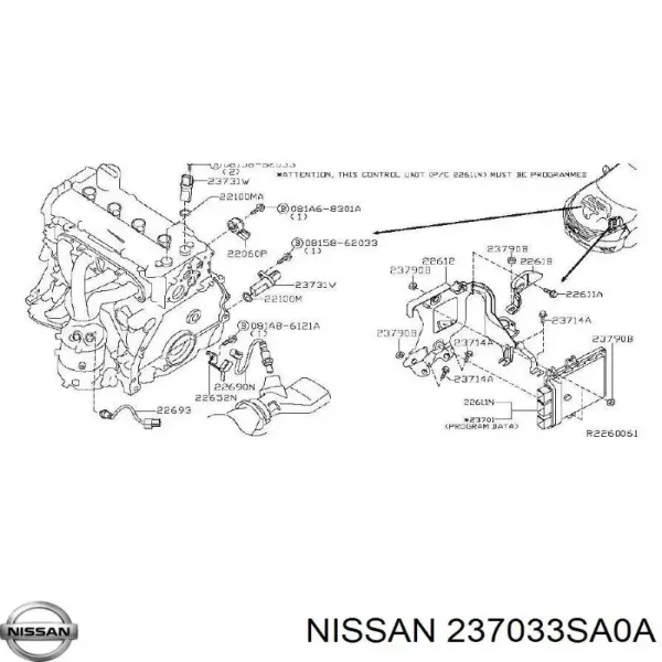  237033SA0A Nissan/Infiniti