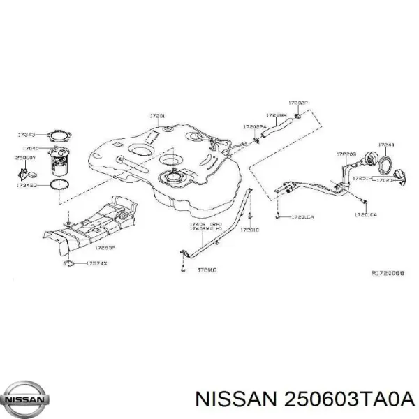  250603TA0A Nissan/Infiniti