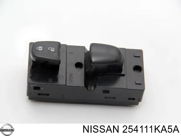 Кнопка вмикання двигуна склопідіймача передня права 254111KA5A Nissan/Infiniti
