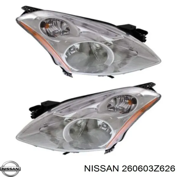 Фара ліва 260608J025 Nissan/Infiniti