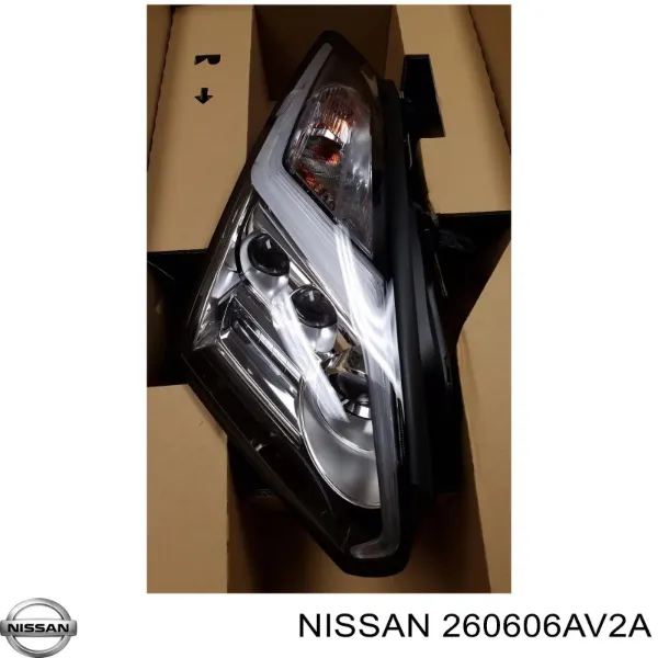 Фара ліва 260606AV2A Nissan/Infiniti