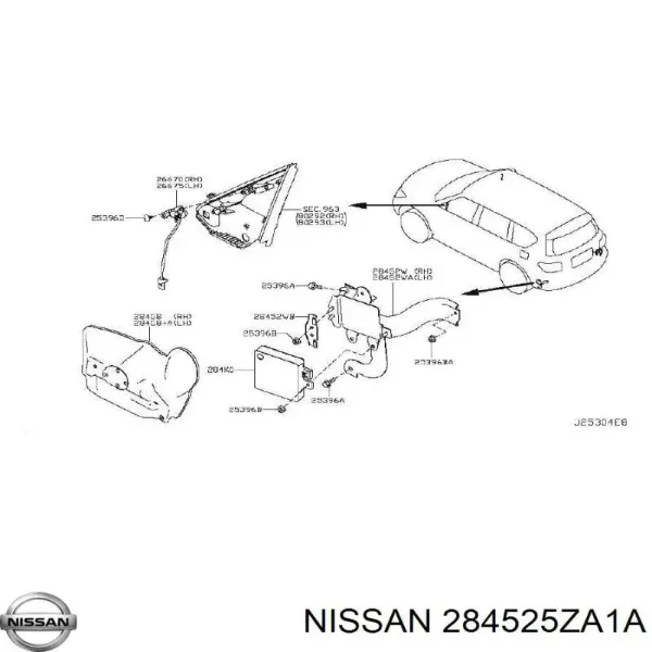  284525ZA1A Nissan/Infiniti