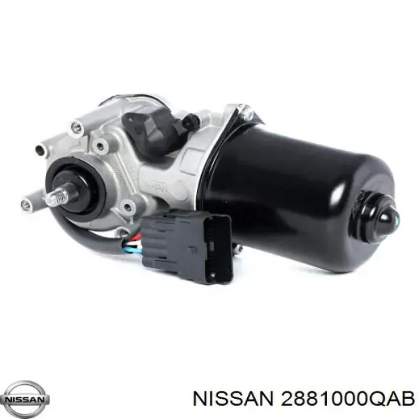 Двигун склоочисника лобового скла (трапеції) 2881000QAB Nissan/Infiniti