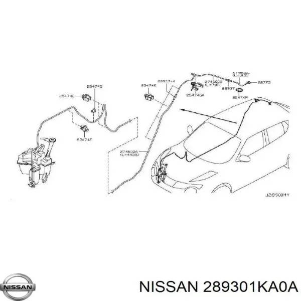  289301KA0A Nissan/Infiniti