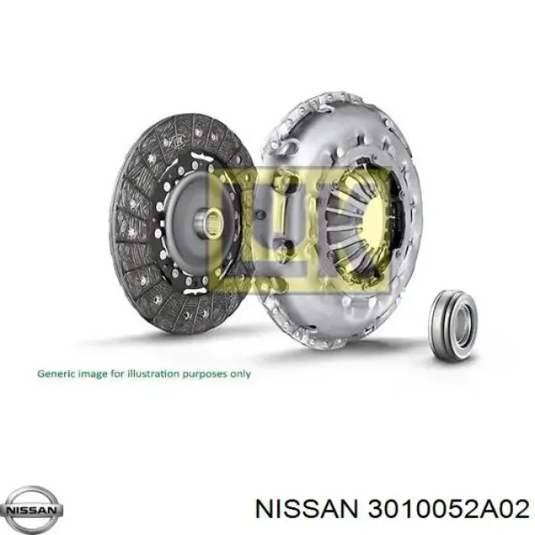 Диск зчеплення ведений Nissan Sunny III