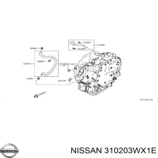 АКПП 310203WX6C Nissan/Infiniti