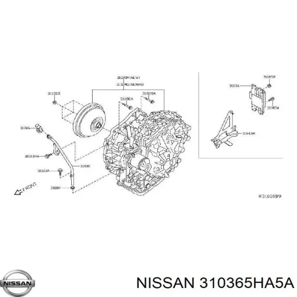  310365HA5A Nissan/Infiniti