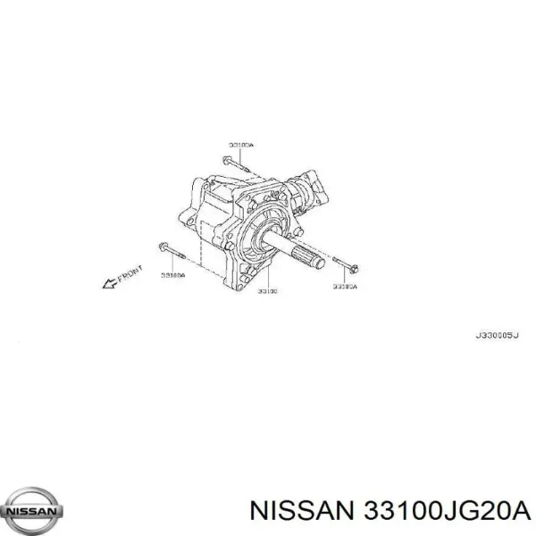  33100JG20A Nissan/Infiniti