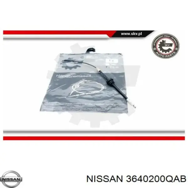 Трос ручного гальма передній 3640200QAB Nissan/Infiniti