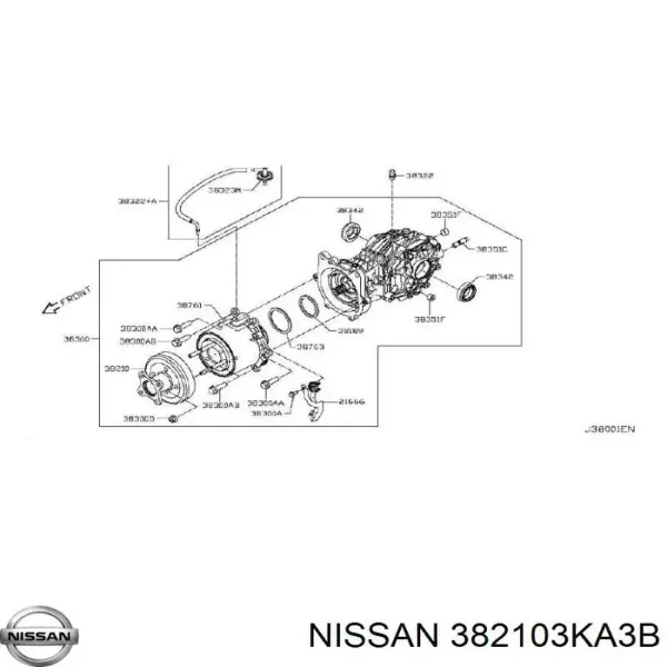  382103KA3B Nissan/Infiniti