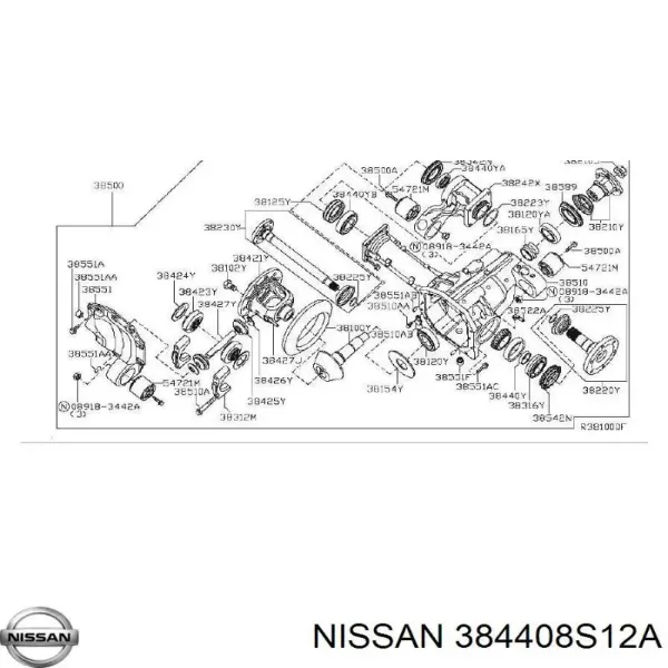  384408S12A Nissan/Infiniti