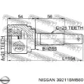ШРУС зовнішній передній NISSAN 39211BM560
