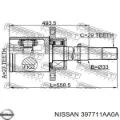 ШРУС внутрішній правий NISSAN 397711AA0A