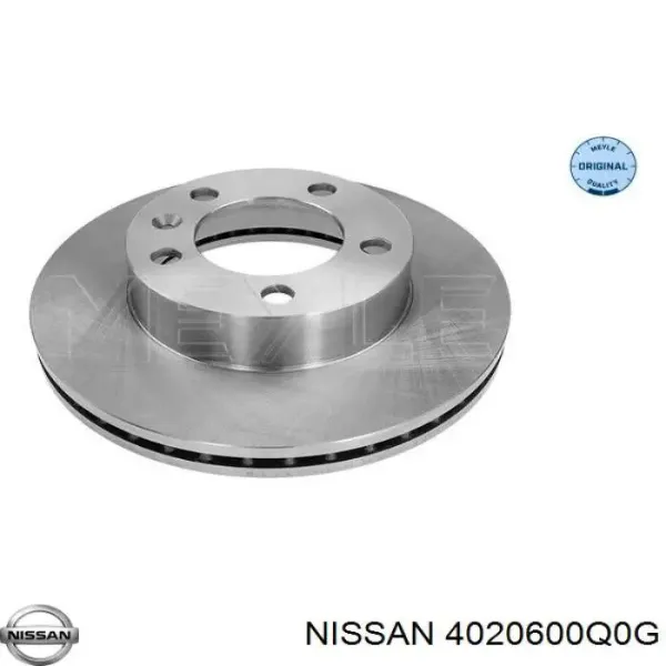 Гальмівні диски передні 4020600Q0G Nissan/Infiniti