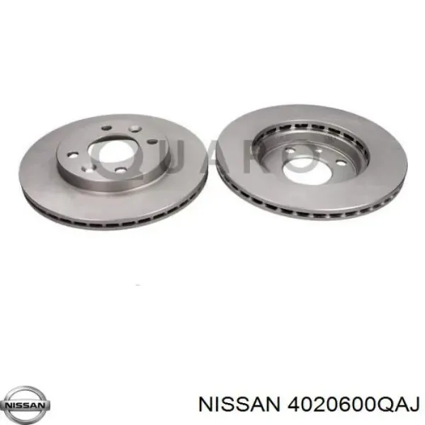 Гальмівні диски передні 4020600QAJ Nissan/Infiniti