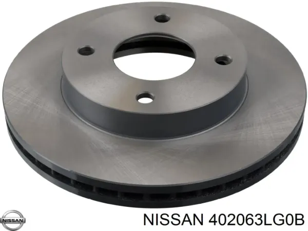 Гальмівні диски передні 402063LG0B Nissan/Infiniti