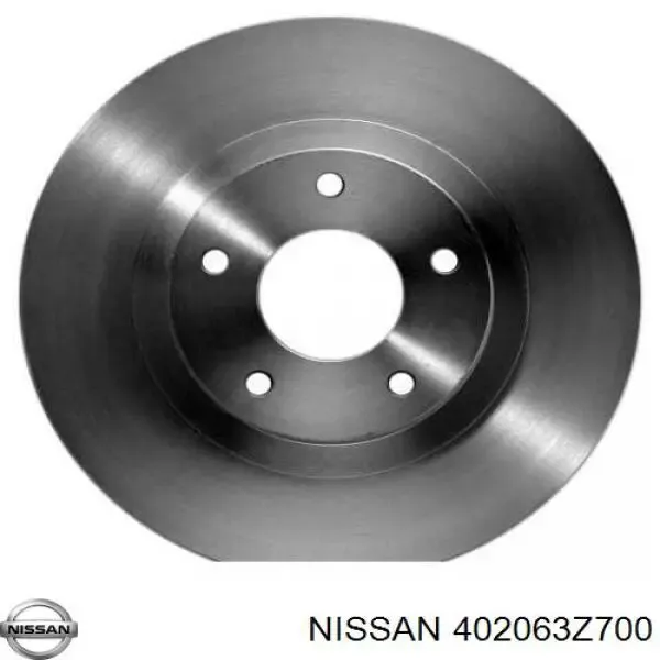Гальмівні диски передні 402063Z700 Nissan/Infiniti