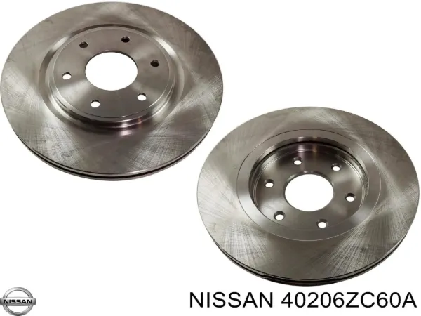Гальмівні диски передні 40206ZC60A Nissan/Infiniti