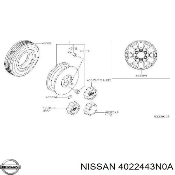 Купити Колісні гайки Nissan Armada  TA60