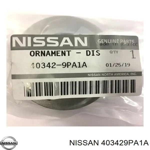  403429PA1A Nissan/Infiniti