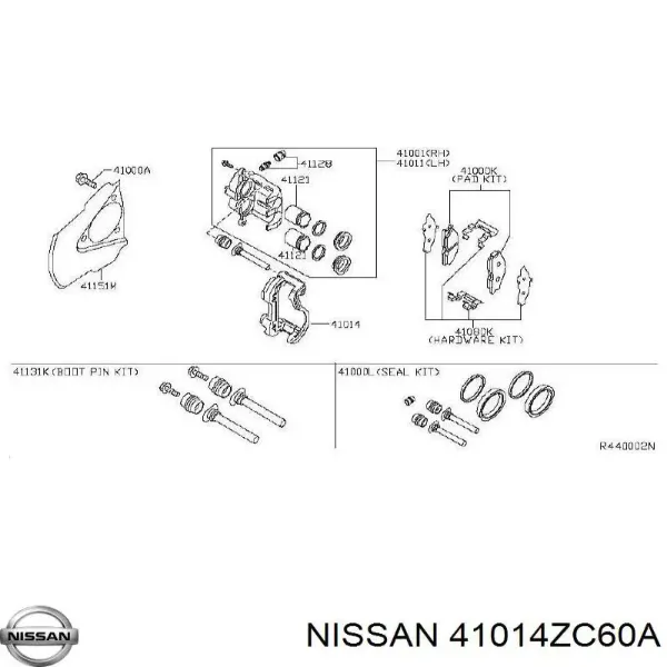  41014ZC60A Nissan/Infiniti