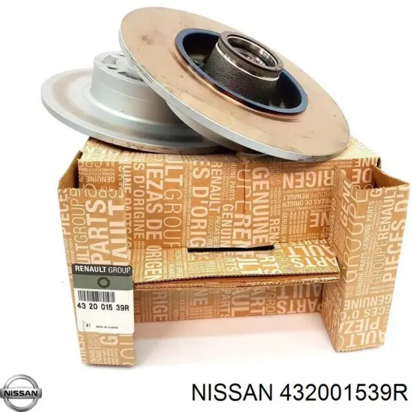 Гальмівні диски 432001539R Nissan/Infiniti