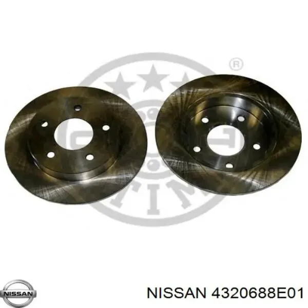 Гальмівні диски 4320688E01 Nissan/Infiniti