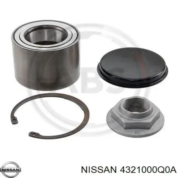 Підшипник задньої ступиці 4321000Q0A Nissan/Infiniti