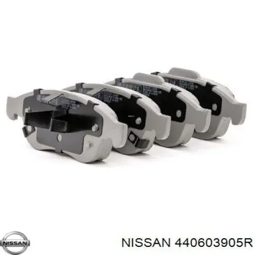 Передні тормозні колодки 440603905R Nissan/Infiniti