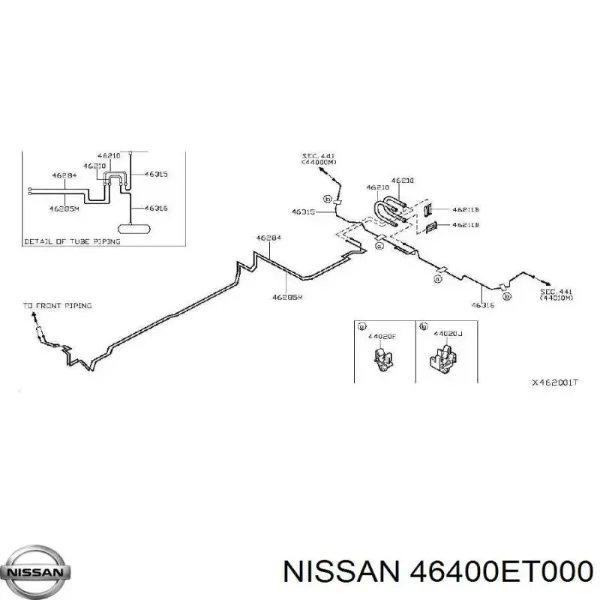  46400ET000 Nissan/Infiniti